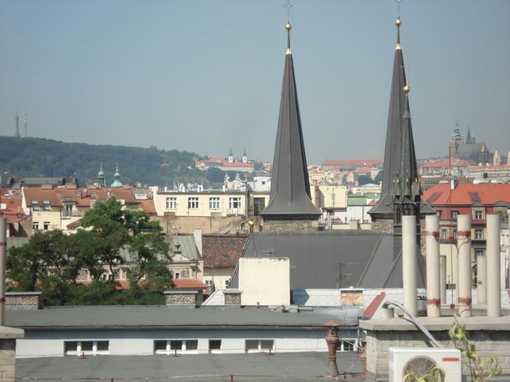 Pension Unie Praag Buitenkant foto